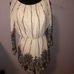 Off the shoulder romper